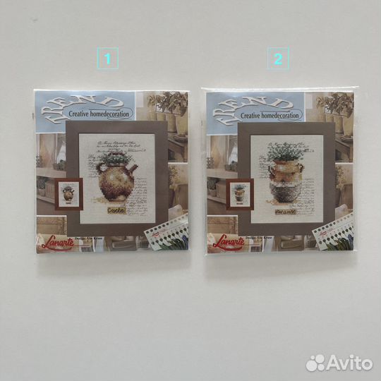 Новые наборы для вышивания Lanarte