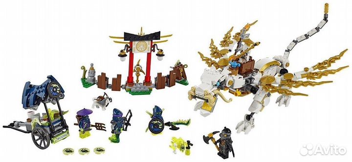 Lego Ninjago Дракон мастера Ву 70734