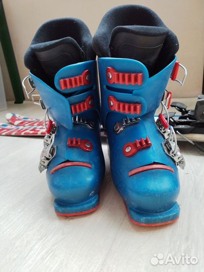Горные лыжи детские 100 и 110 комплект