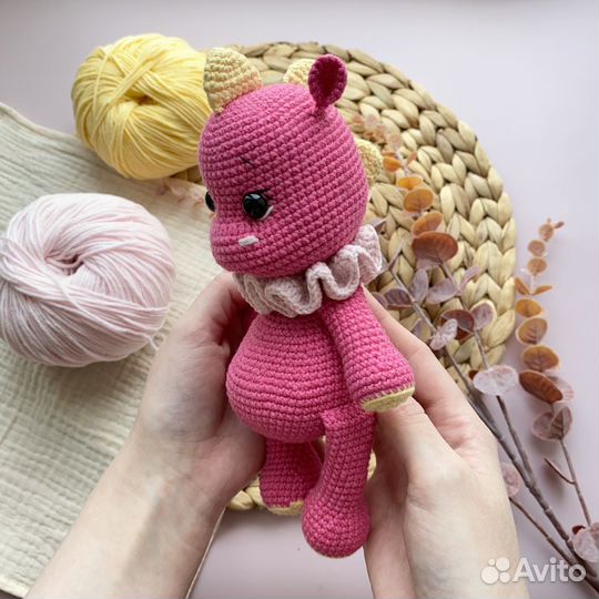 Вязаные игрушки Ручная работа