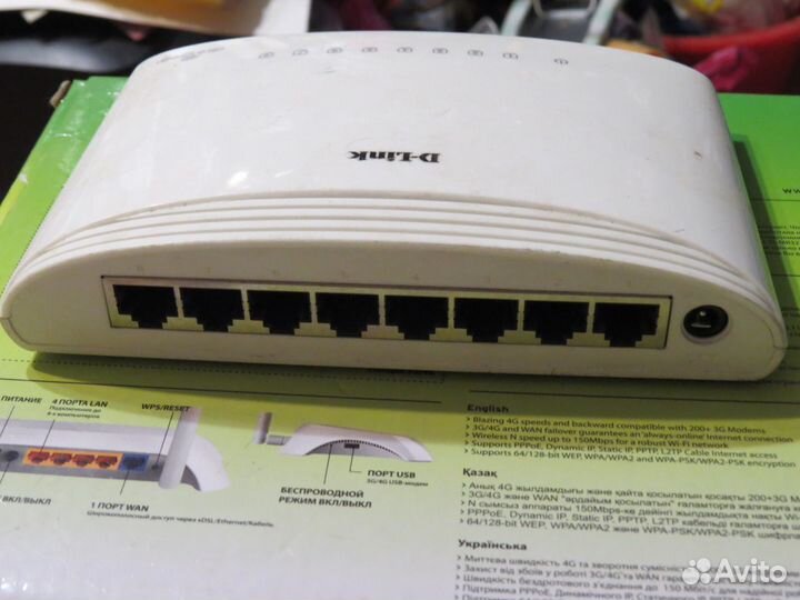 Коммутатор 4 порта и 7 портов (Svitch)