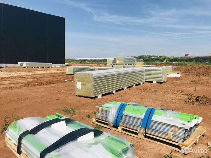 Стеновые сендвич панели от производителя