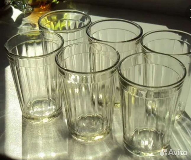 Стаканы граненые СССР