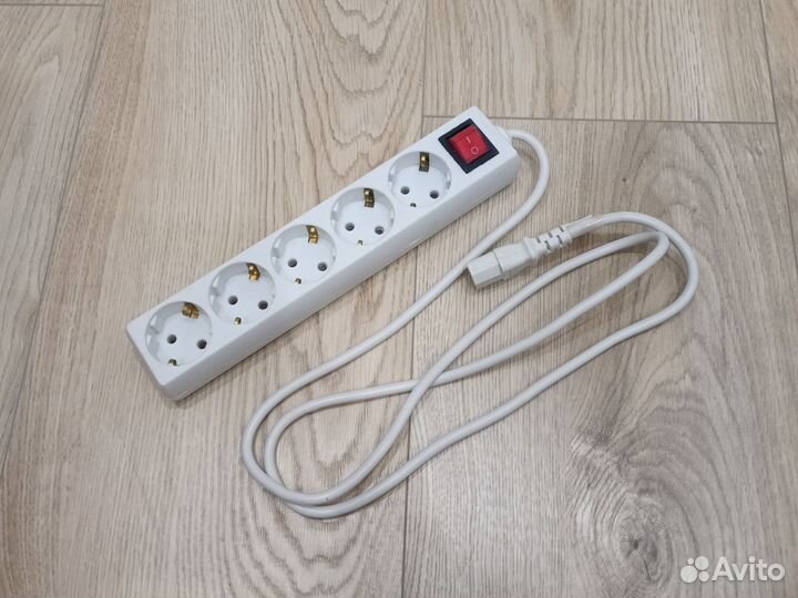 Сетевой фильтр Юлмарт EP0718-5F 1,8метра