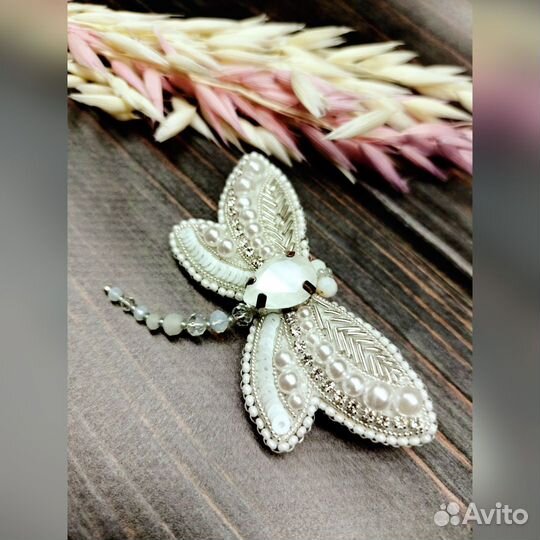 Брошь Стрекоза