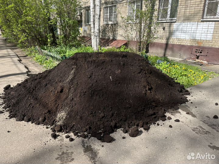 Торф, чернозем, плодородная земля