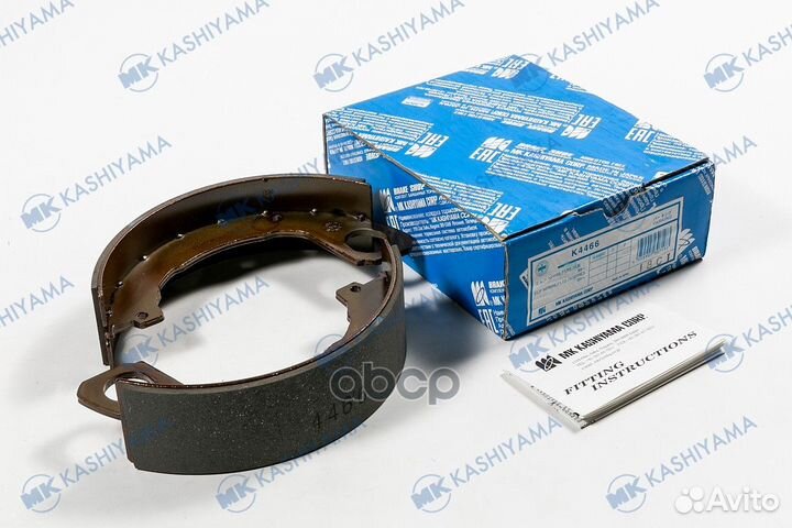 Колодки тормозные барабанные, парковочные K4466 MK