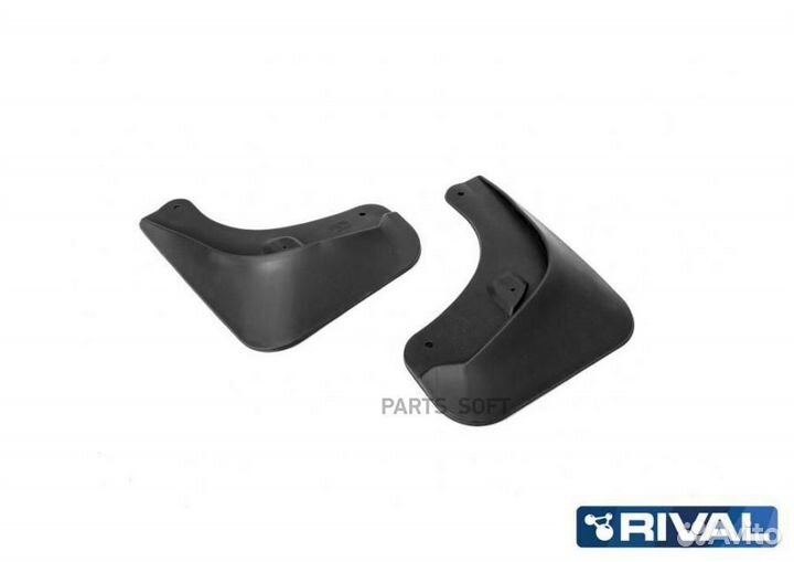 Rival 25805002 Комплект задних брызговиков Volkswage Tiguan 2011-2017