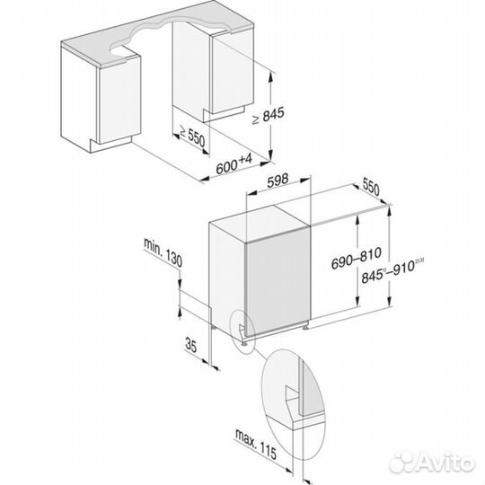 Посудомоечная машина Miele G7985 SCVi XXL