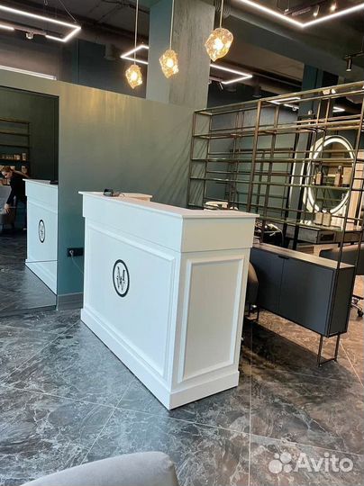 Под заказ Стойка ресепшен для администратора Оригами