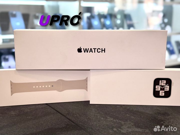 Apple Watch SE 2 44mm Starlight Новые Гарантия