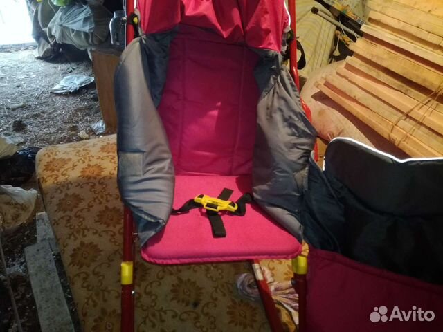 Санки детские с колесиками