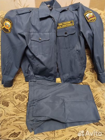 Форма охраны (костюм две рубашки) погоны в подарок