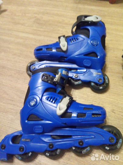 Роликовые коньки детские раздвижные