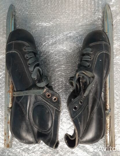 Беговые коньки р.39 СССР для конькобежного спорта