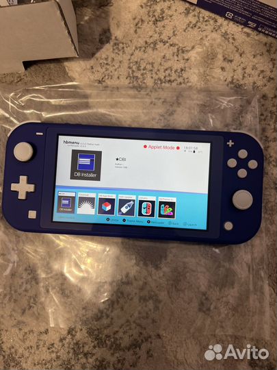 Nintendo switch lite 512Gb новая чипованная