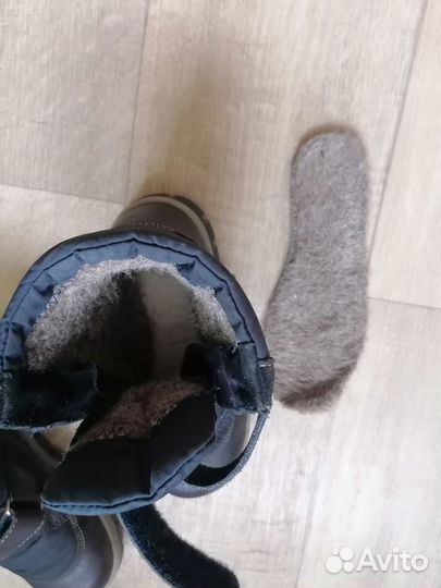 Зимние ботинки на мальчика 28