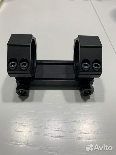 Кронштейн (кольца 30мм) на планку вивер, пикатинни