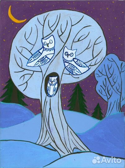 Открытки и репродукции картин Марии Пермяковой