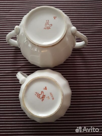 Фарфоровая посуда СССР