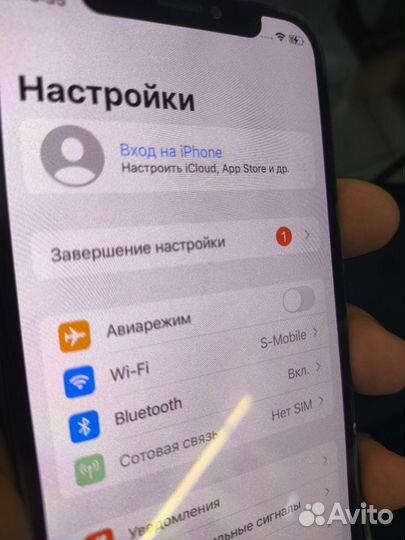 Материнская плата iPhone X 256гб