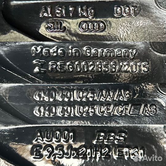 Колеса Audi R21 Оригинал