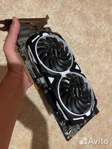 Видеокарта rx580 4gb