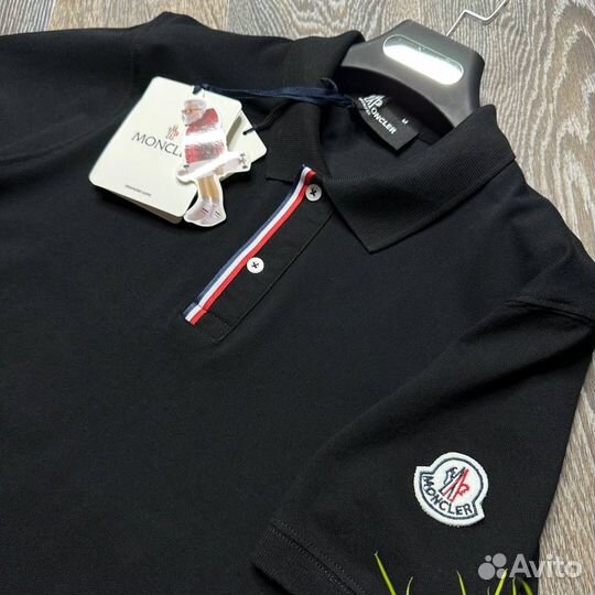 Футболка поло moncler размер М