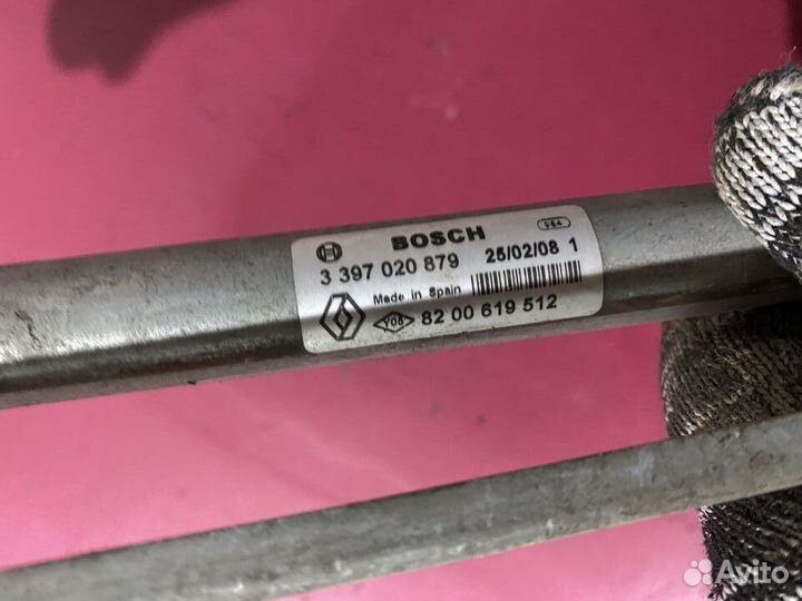 Трапеция дворников Renault Logan 1