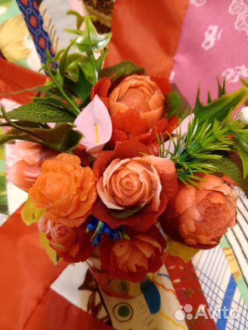 Бюджетные букеты из мыла