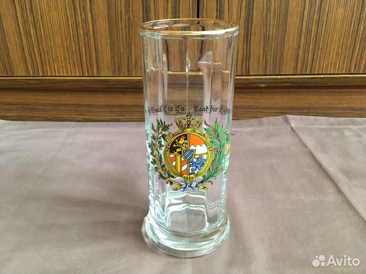 Стеклянная пивная кружка Бавария 500 мл