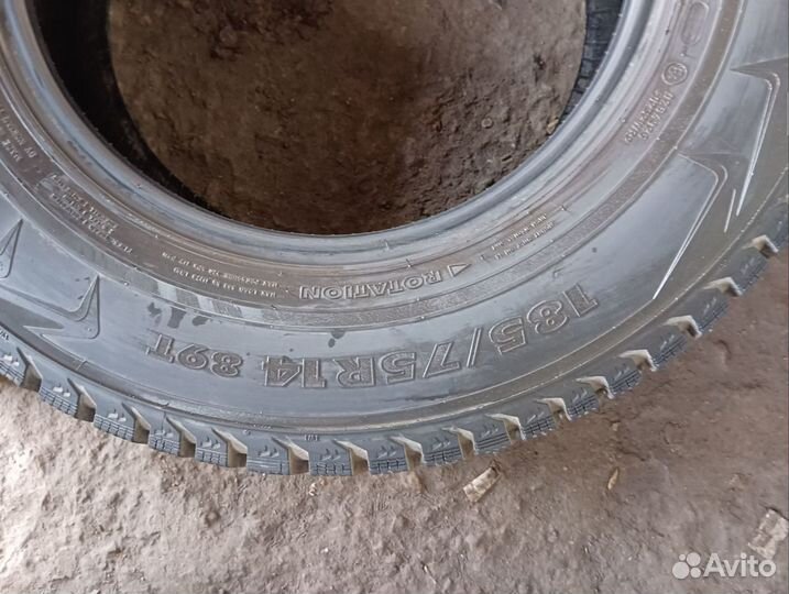 1шт hakkapeliitta 5 185/75 r14