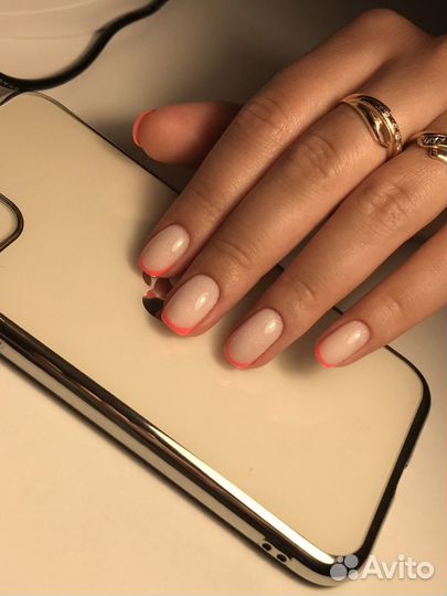 Маникюр, покрытие гель лак, наращивание ресниц