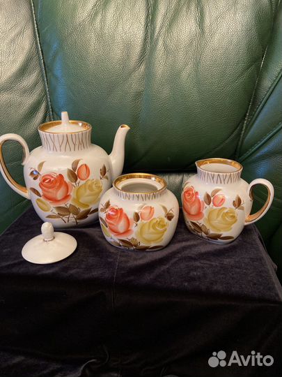 Сервиз чайный лфз Букет чайных роз