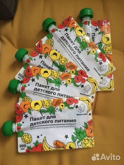 Пакеты для детского питания