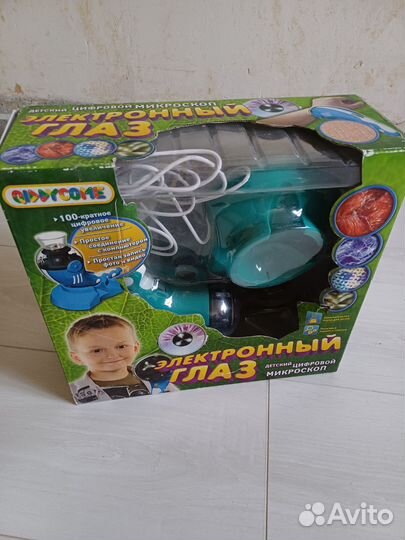Цифровой детский микроскоп