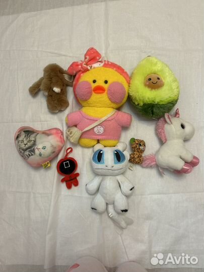 Мягкие игрушки пакетом