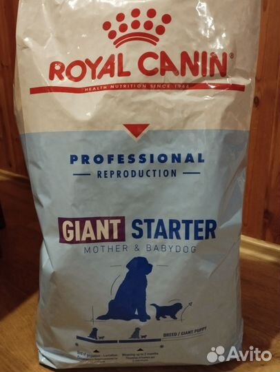 Сухой корм royal canin giant starter