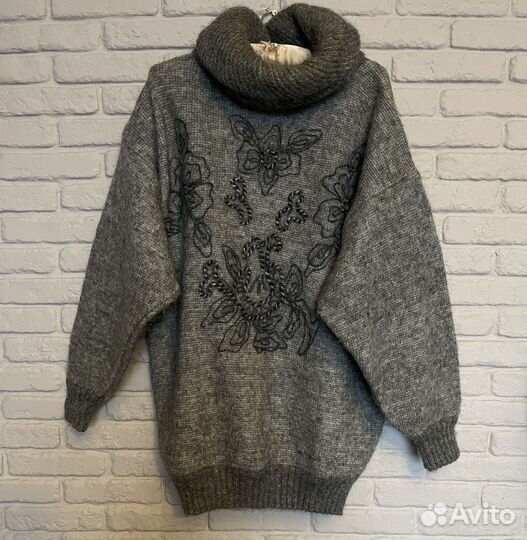 Свитер винтаж 90/е гг мохер