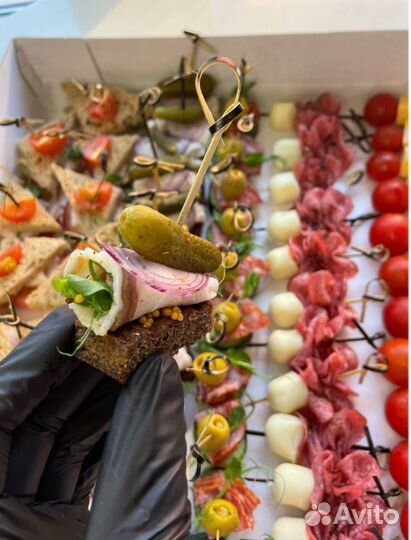 Фуршет, Закуски, Кейтеринг, Гастробоксы