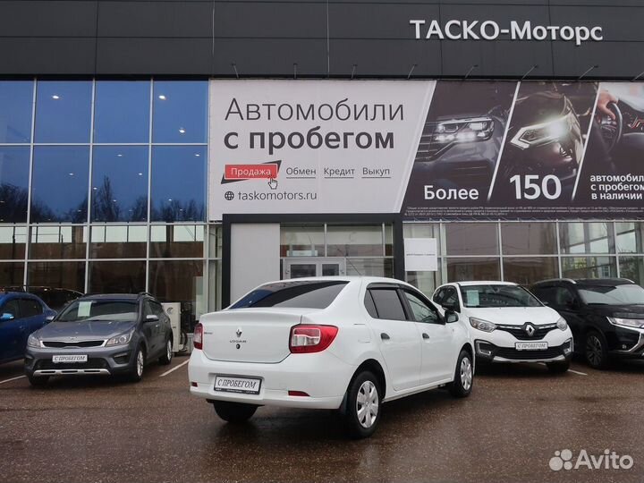 Renault Logan 1.6 МТ, 2017, 70 871 км