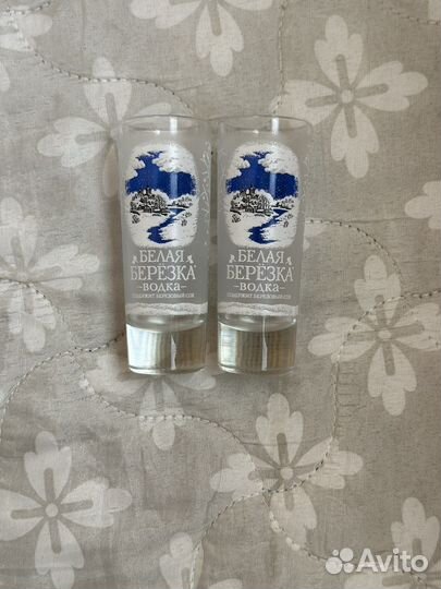 Новые стопки для водки 2 шт. 