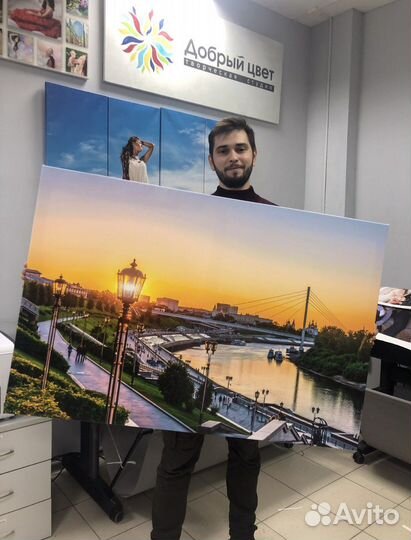 Холст для печати матовый новый/Фотобумага в рулоне