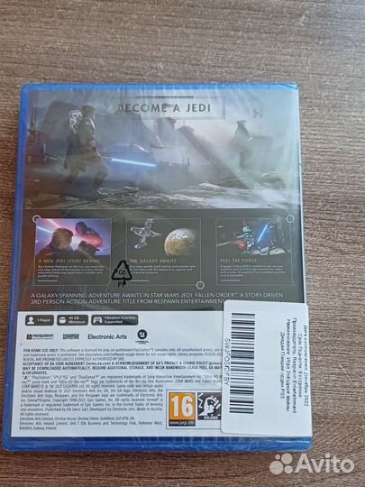 Star Wars Jedi Fallen Order ps5 диск