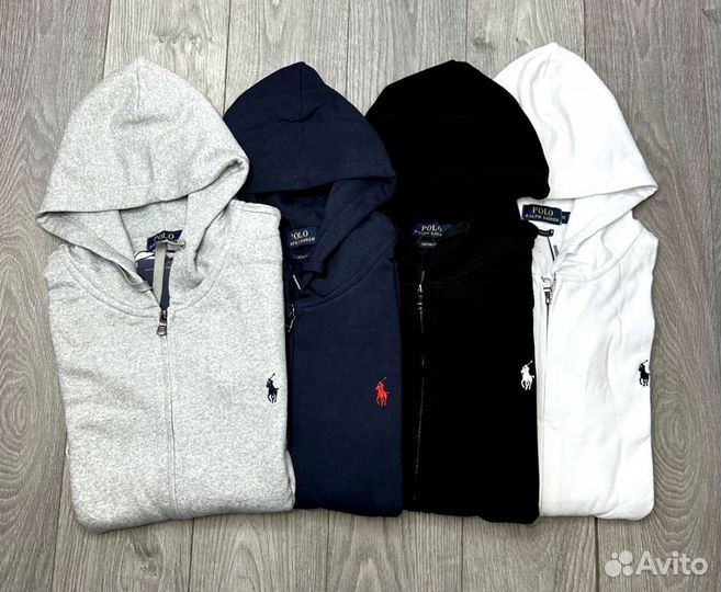 Зип худи Polo Ralph Lauren черная