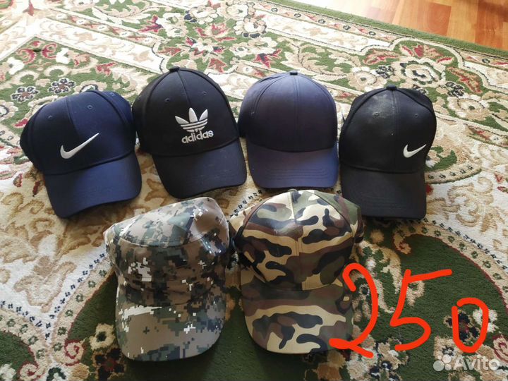 Бейсболки и кепки мужские