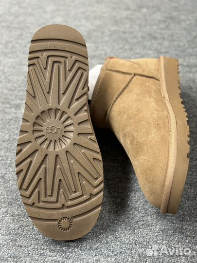 Женские UGG classic ultra mini ZIP угги