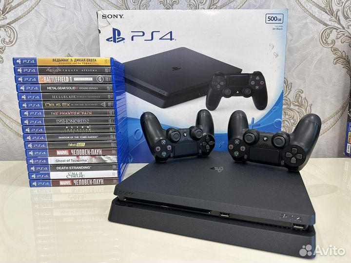 Sony PS4 Slim 500gb / Много игр