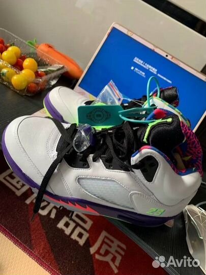 Jordan 5 ghost green (Оригинал)