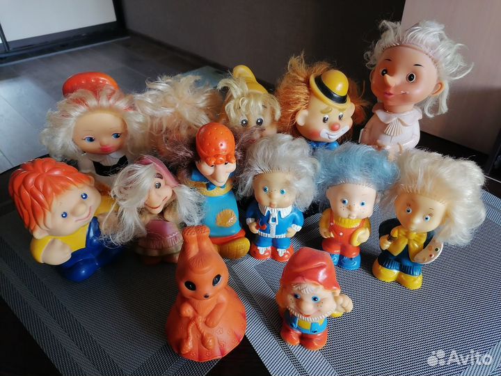 Резиновые игрушки СССР